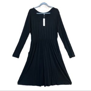 NWT Misfay Jersey Dress with Pockets Lightweight, Comfortable